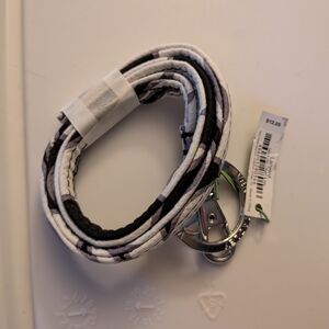 Vera Bradley Black and White Key Holder